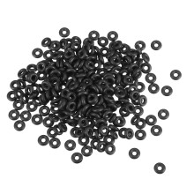 Nitrile Rubber O-Rings 7mm OD 3mm ID 2mm Width, Metric Sealing Gasket for Automotive Machine Plumbing, Pack of 200