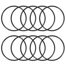 Nitrile Rubber O-Rings 100mm OD 92mm ID 4mm Width, Metric Sealing Gasket for Automotive Machine Plumbing, Pack of 10