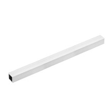 6063 Aluminum Square Tube, 20mmx20mmx2mm Wall Thickness 300mm Length Seamless Straight Pipe Tubing
