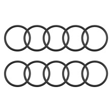 Nitrile Rubber O-Rings 73mm OD 61.6mm ID 5.7mm Width, Metric Nitrile Rubber Sealing Gasket for Automotive Machine Plumbing, Pack of 10