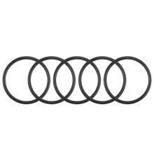 Nitrile Rubber O-Rings 58mm OD 50mm ID 4mm Width, Metric Nitrile Rubber Sealing Gasket for Automotive Machine Plumbing, Pack of 5