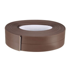 Caulk Strip Flexible Self Adhesive Tape for Bathroom Toilet Kitchen and Wall Sealing 10.5ft Length, 22mm Width (Coffee, 3 Pcs)
