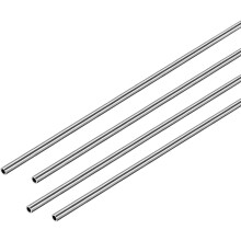 304 Stainless Steel Round Tubing 2mm OD 0.3mm Wall Thickness 250mm Length Seamless Straight Pipe Tube 4 Pcs
