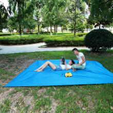 Picnics Blankets Moisture-proof Lightweight Foldable Lawn Beach Mat 230X210cn Camouflage