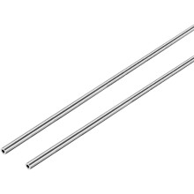 304 Stainless Steel Round Tubing 4mm OD 1mm Wall Thickness 250mm Length Seamless Straight Pipe Tube 2 Pcs