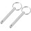 Quick Release Pin 6mmX59mm Marine Hardware for Boat Bimini Top Deck Hinge 2Pcs 1