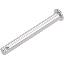 Single Hole Clevis Pins - 6mm X 50mm Flat Head 304 Stainless Steel Link Hinge Pin
