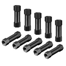 Hex Aluminum Standoff Spacer Column M3x20mm,for RC Airplane,FPV Quadcopter,CNC,Black,10pcs