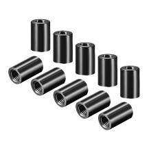 Round Aluminum Standoff Column Spacer M3x10mm,for RC Airplane,FPV Quadcopter,CNC,Black,10pcs
