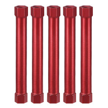 Hex Aluminum Standoff Spacer Column M3x55mm,for RC Airplane,FPV Quadcopter,CNC,Red,5pcs