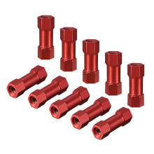 Hex Aluminum Standoff Spacer Column M3x15mm,for RC Airplane,FPV Quadcopter,CNC,Red,10pcs