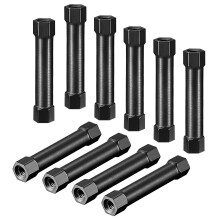 Hex Aluminum Standoff Spacer Column M3x40mm,for RC Airplane,FPV Quadcopter,CNC,Black,10pcs