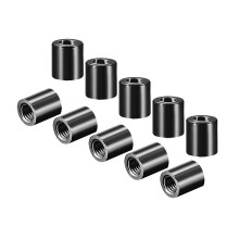 Round Aluminum Standoff Column Spacer M3x6mm,for RC Airplane,FPV Quadcopter,CNC,Black,10pcs
