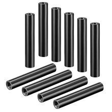 Round Aluminum Standoff Column Spacer M3x65mm,for RC Airplane,FPV Quadcopter,CNC,Black,10pcs