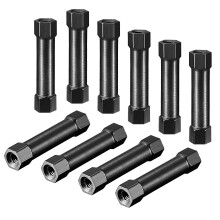 Hex Aluminum Standoff Spacer Column M3x30mm,for RC Airplane,FPV Quadcopter,CNC,Black,10pcs