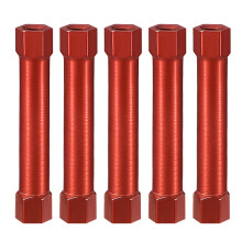 Hex Aluminum Standoff Spacer Column M3x45mm,for RC Airplane,FPV Quadcopter,CNC,Red,5pcs