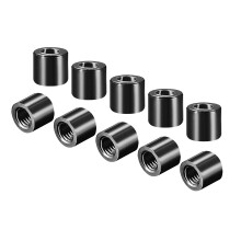 Round Aluminum Standoff Column Spacer M3x5mm,for RC Airplane,FPV Quadcopter,CNC,Black,10pcs