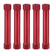 Hex Aluminum Standoff Spacer Column M3x50mm,for RC Airplane,FPV Quadcopter,CNC,Red,5pcs