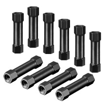 Hex Aluminum Standoff Spacer Column M3x25mm,for RC Airplane,FPV Quadcopter,CNC,Black,10pcs