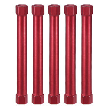Hex Aluminum Standoff Spacer Column M3x60mm,for RC Airplane,FPV Quadcopter,CNC,Red,5pcs