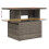 VidaXL vidaXL Garten-Sofa-Set 8 stk. Grau Poly Rattan 12