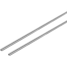 304 Stainless Steel Round Tubing 3mm OD 1mm Wall Thickness 250mm Length Seamless Straight Pipe Tube 2 Pcs