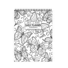 Nouveau Produit Populaire et Très Populaire: Carnet de Coloriage à Fleurs de 52 Feuilles, Carnet de Coloriage A