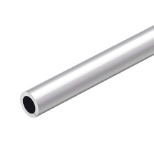 6063 Aluminum Round Tube, 300mm Length 16mm OD 11mm Inner Dia Seamless Aluminum Straight Tubing