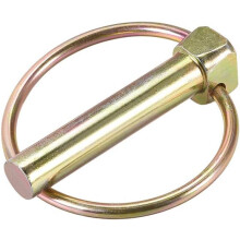 Linch Pin with Ring - 10mm x 50mm Trailer Pins Assortment Kit for Boat Kayak Canoe Trailer Tractor Trolley Horsebox
