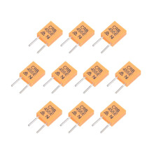 Ceramic Resonator Crystal Oscillator 455KHz 2 Pins DIP, Orange 10 Pieces