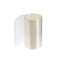 PVC Heat Shrink Tube 91mm Flat Width Wrap for Four 2 Meter Clear