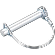 Shaft Locking Pin - 10mm x 60mm Coupler Pin for Farm Trailers Wagons Lawn Garden in Arch Round