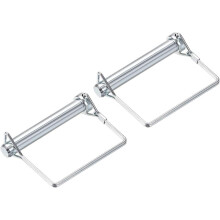 Shaft Locking Pin - 12mm x 80mm Coupler Pin for Farm Trailers Lawn Garden in Square 2Pcs