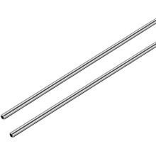 304 Stainless Steel Round Tubing 3mm OD 0.2mm Wall Thickness 250mm Length Seamless Straight Pipe Tube 2 Pcs