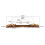 Height Adjustable Mandolin Bridge Saddle Rosewood Base Bridge Replacement 3