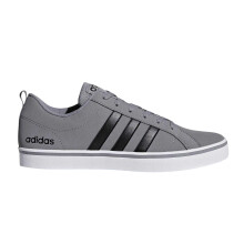(7.5 UK, Grey/Black/White) Adidas Mens VS Pace 3 Stripes Trainers