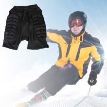 3D Hip Protections Padded Shorts Butt Protective Pad Short Pants for Women Men L