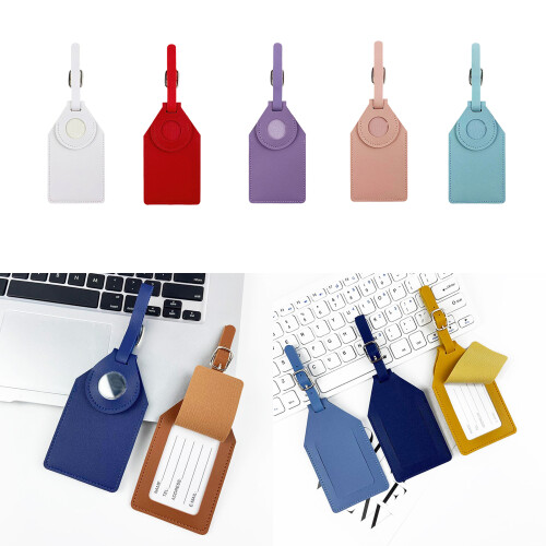 Protector Case for  Suitcase Label Baggage Tags Identifier Backpack Tags Red 2
