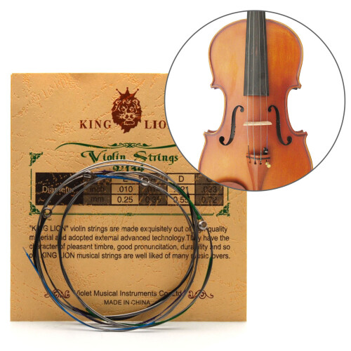 Violin Strings Set Universal Steel Core Violin String for Violin Instrument Part 1
