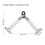 Home Gym Cable Attachment Handle Strength Training Home Gym Attachments Handle 3