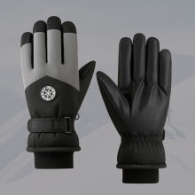 Thermal Touchscreens Winter Glove, Warm Waterproof Gloves for Bike Riding Hiking Purple