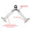 Home Gym Cable Attachment Handle Strength Training Home Gym Attachments Handle 5