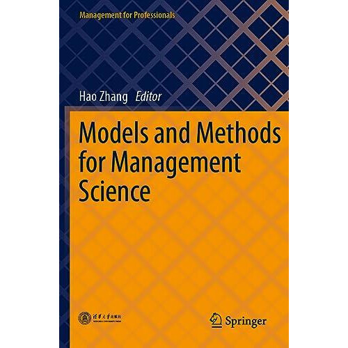 Models and Methods for Management Science Paperback Book