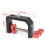 2X C Clamp Βάση στήριξης για επιτραπέζια κάμερα με οπή βίδας 1/4 3/8 για βάση γραφείου 4