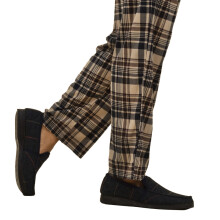 (6 UK, Navy) Lazy Dogz Mens Eisenhower Slippers