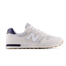 (7 UK Standard, Sea Salt/Navy) New Balance Mens 373 Suede Trainers