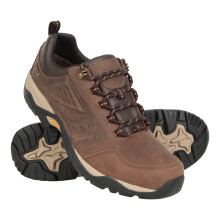 (10 UK, Brown) Mountain Warehouse Mens Pioneer Extreme II Crazy Horse Leather Waterproof Walking Shoes