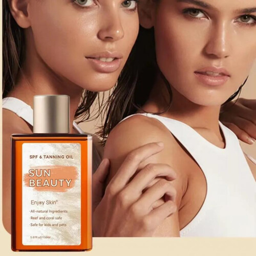 Tanning Oil Bronzing Dark Tanning Oil for Sunbathing  Deep Moisturizing Fast Tan Glow 1