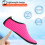 EQWLJWE Ανδρικές και Γυναικείες Κάλτσες Νερού Barefoot Speed Dry Αντιολισθητικές Κάλτσες 6