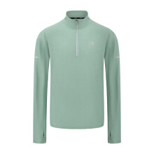 (L, Green) Karrimor Mens Quarter Zip Long-Sleeved Tracksuit Top